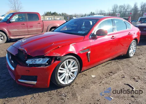 2016 Jaguar Xf 35T Prestige from USA, damaged, VIN SAJBK4BV3GCY12776